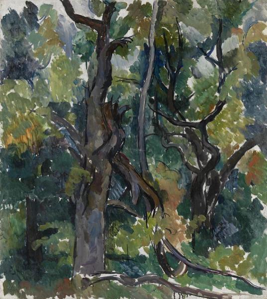 Oak Tree by Pyotr Konchalovsky