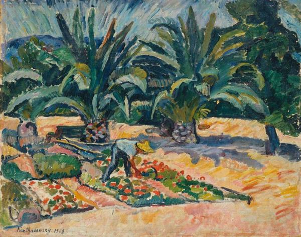 San-maxim. Palm Tress by Pyotr Konchalovsky