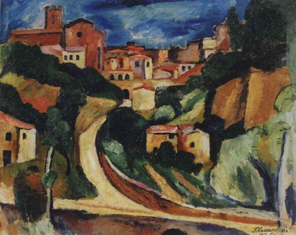 Siena by Pyotr Konchalovsky