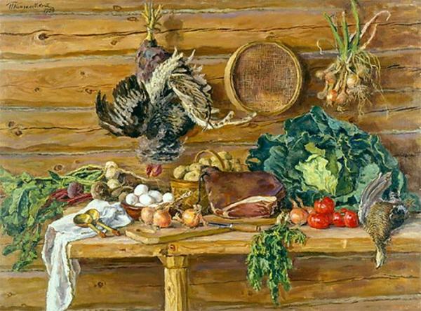 Still Life by Pyotr Konchalovsky