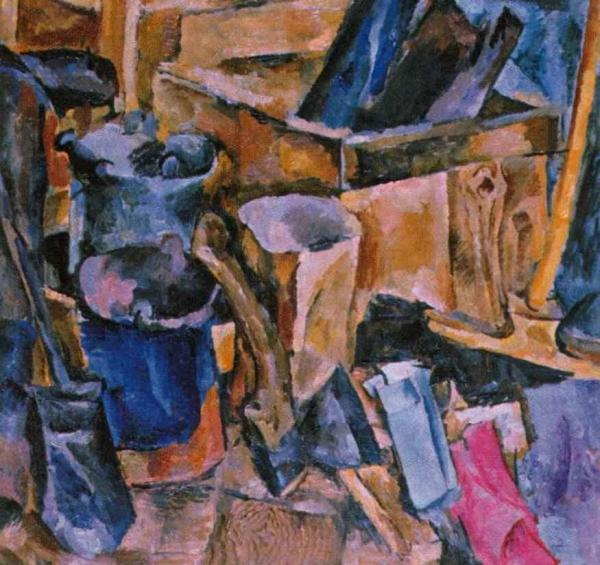 Still Life With Samovar Pipe by Pyotr Konchalovsky