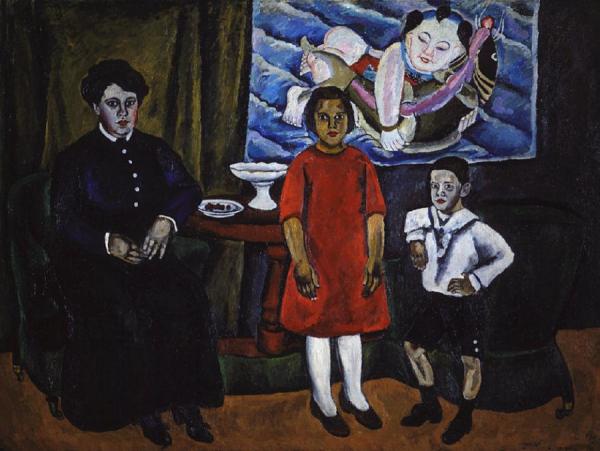 The Family Portrait by Pyotr Konchalovsky