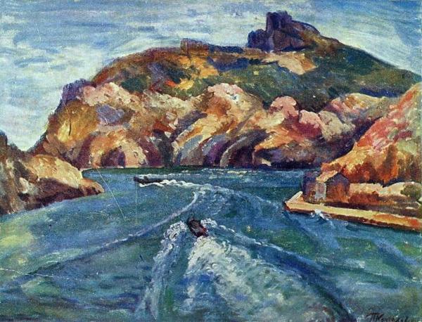 Torpedo Boats by Pyotr Konchalovsky