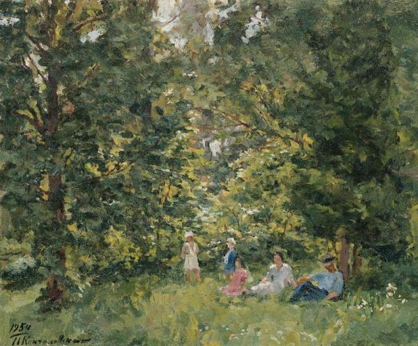 Under The Trees by Pyotr Konchalovsky