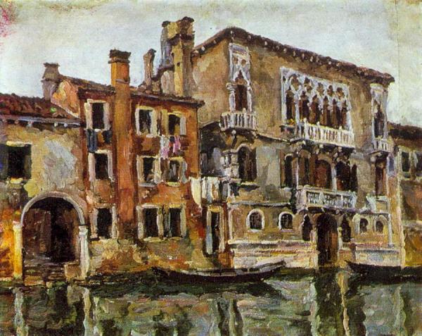 Venice. House Of Tintoretto by Pyotr Konchalovsky