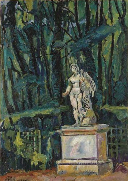 Versailles. Statue by Pyotr Konchalovsky