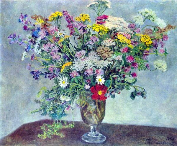 Wildflowers by Pyotr Konchalovsky