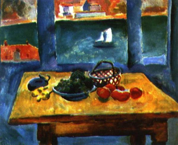 Window In Balaklava, Crimea by Pyotr Konchalovsky