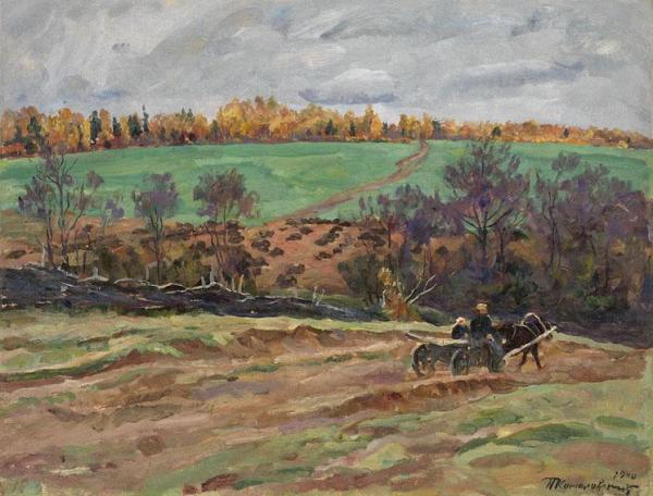 Winter Crops by Pyotr Konchalovsky