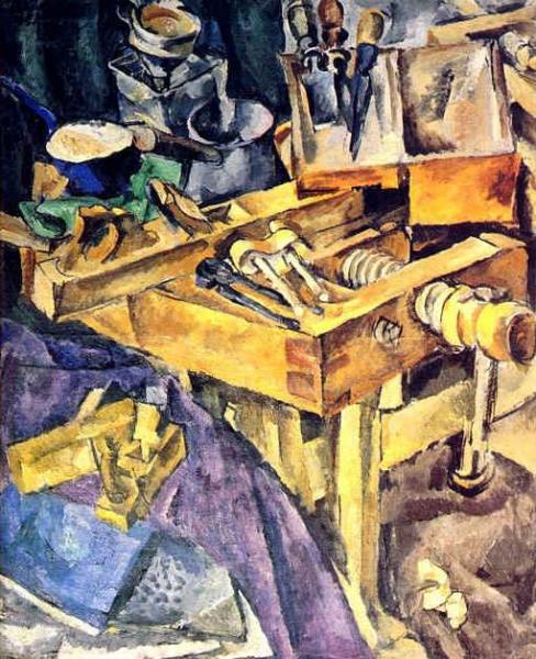 Workbench by Pyotr Konchalovsky