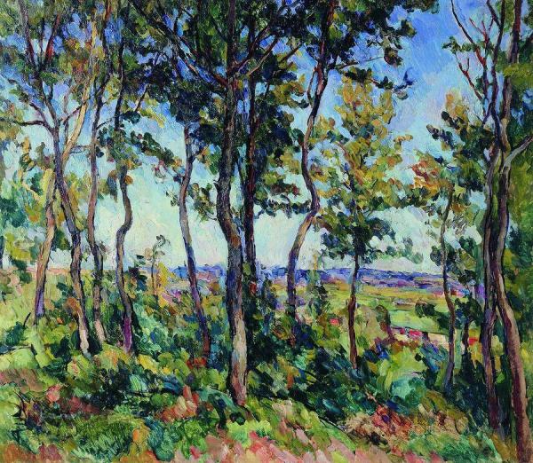 Young Oaks by Pyotr Konchalovsky