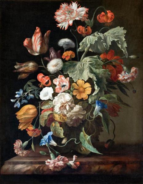 Still-life With Flowers by Rachel Ruysch