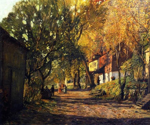 A Lane In New Hope by Rae Sloan Bredin
