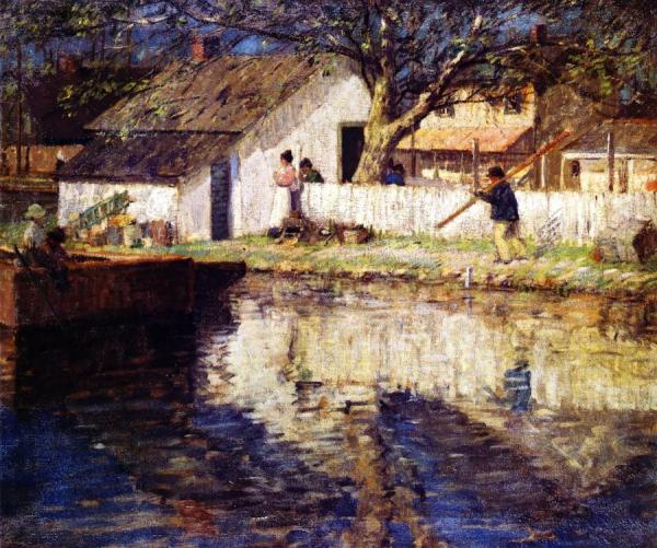 Little White House by Rae Sloan Bredin