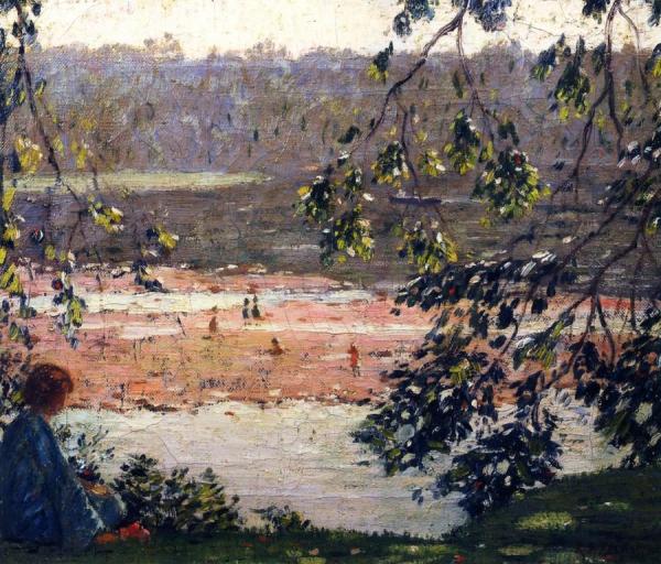 Low River by Rae Sloan Bredin Oil Painting Reproductions