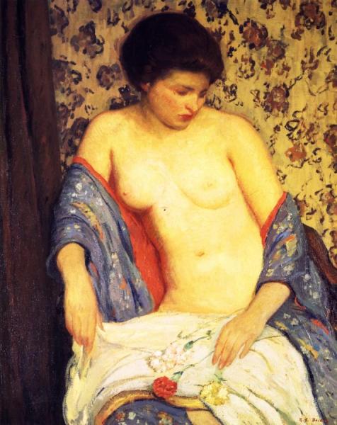 Nude by Rae Sloan Bredin Oil Painting Reproductions