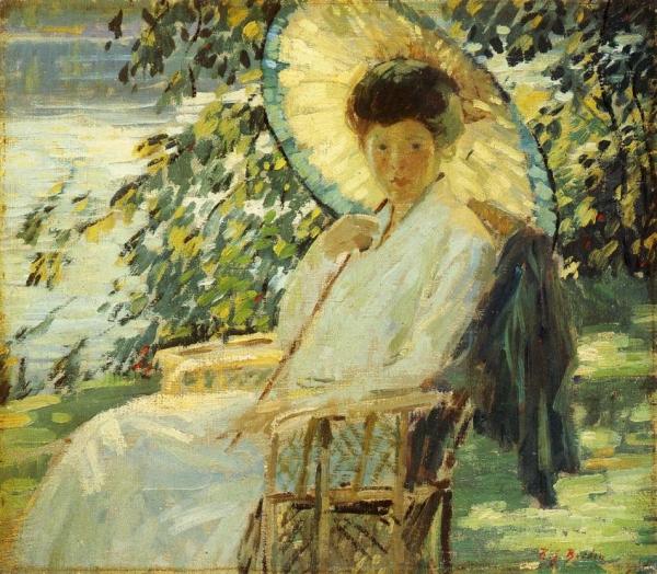 Sunlight And Shadow by Rae Sloan Bredin Oil Painting Reproductions