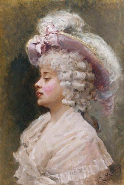 Raimundo De Madrazo Y Garreta An Elegant Lady