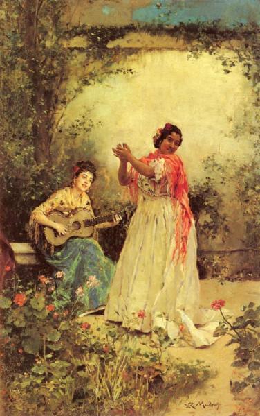 Raimundo De Madrazo Y Garreta Bella Y Canto