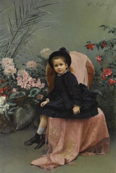 Portrait Of A Mercedes De Heeren by Raimundo De Madrazo Y Garreta