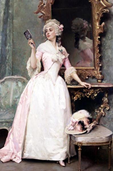 Vanity by Raimundo De Madrazo Y Garreta
