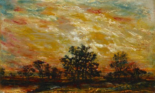 Ralph Albert Blakelock Fire In The Sky