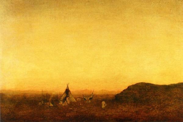 Ralph Albert Blakelock Indian Camp