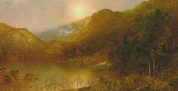 Ralph Albert Blakelock Mountain Lake