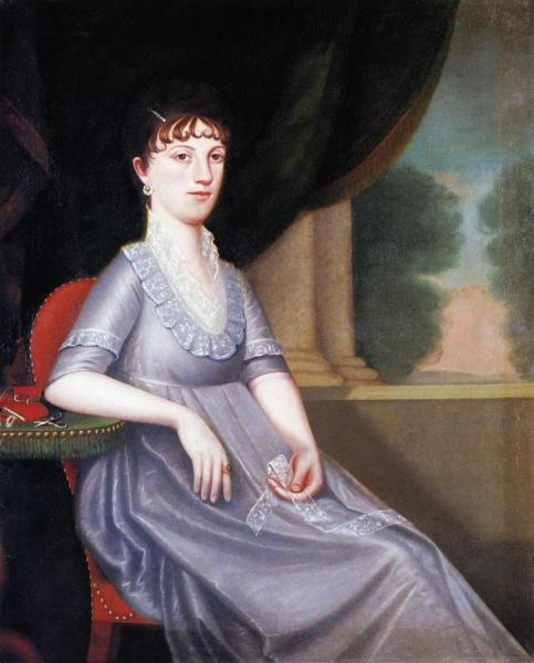 Mrs. Ebenezer Porter (lucy "patty" Pierce Merwin) by Ralph Earl Oil Painting Reproductions