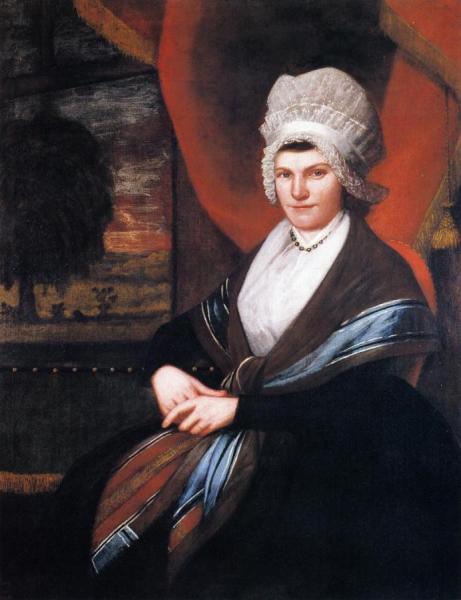 Mrs. Elijah Dewey (mary Schenck) by Ralph Earl