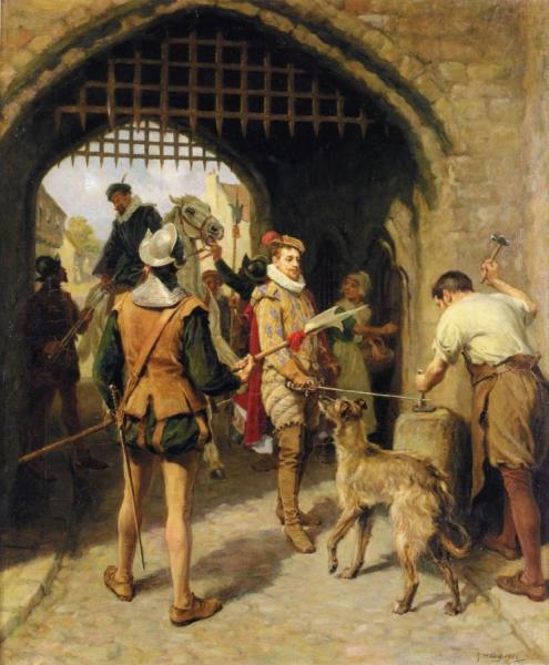 The City Gate by Ralph Hedley