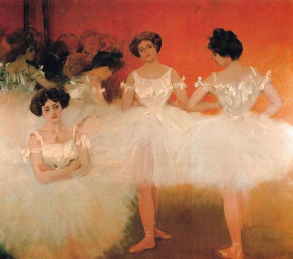 Ballet Corps by Ramon Casas I Carbó