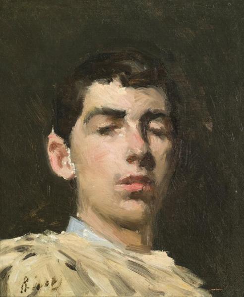 Self-portrait by Ramon Casas I Carbó Oil Painting Reproductions