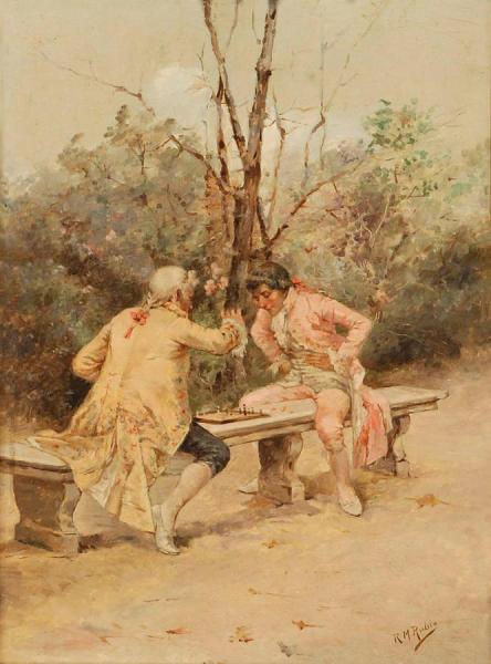 Ramon Munoz Rubio The Chess Players