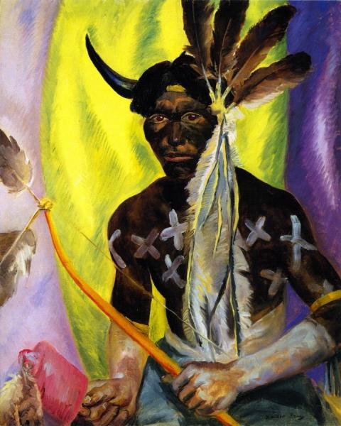 Buffalo Dancer by Randall Davey