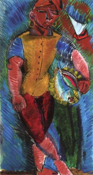 A Neapolitan Fisherman by Raoul Dufy