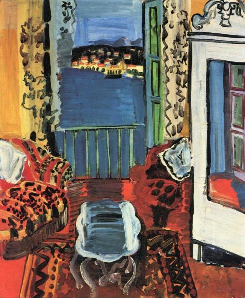 A Room In Nice by Raoul Dufy