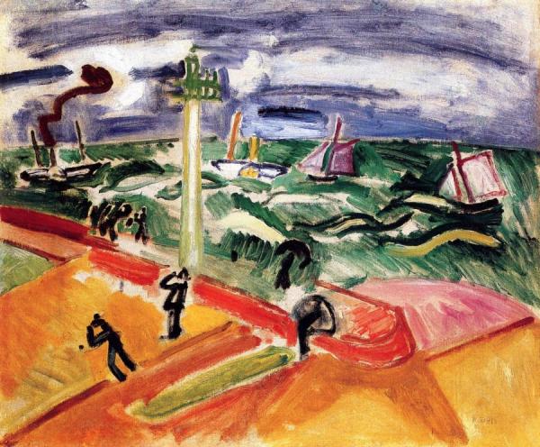 A Storm by Raoul Dufy