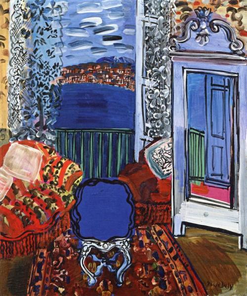 A Window Overlooking Nice by Raoul Dufy