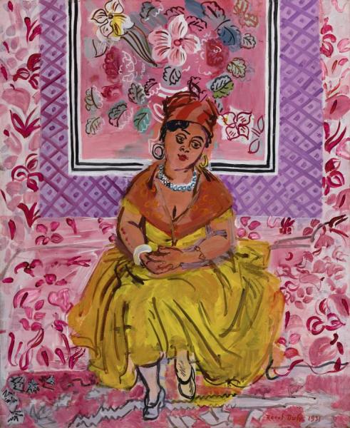 Raoul Dufy A Woman From Martinique