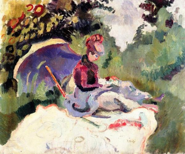 After Lunch by Raoul Dufy