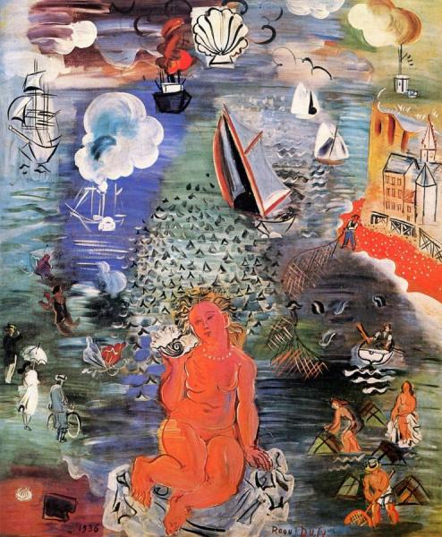 Amphirite by Raoul Dufy