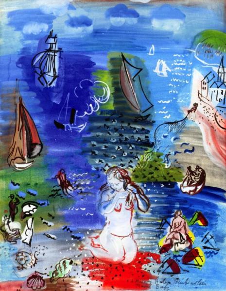 Amphitrite by Raoul Dufy