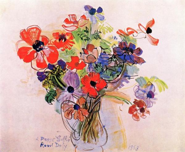 Anemones by Raoul Dufy