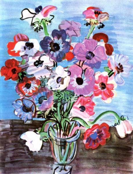 Anemones by Raoul Dufy