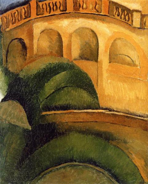 Arcades à L'estaque by Raoul Dufy