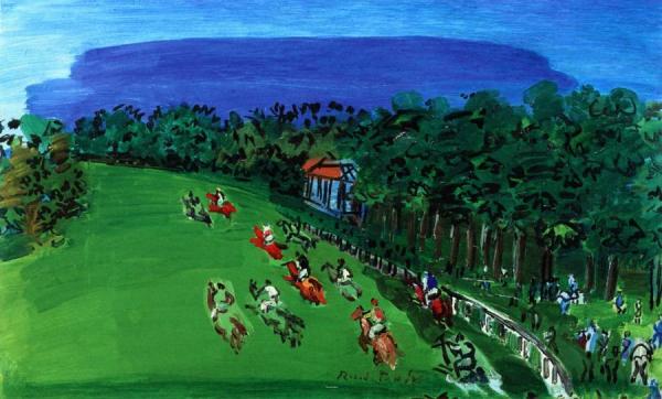 At The Races by Raoul Dufy