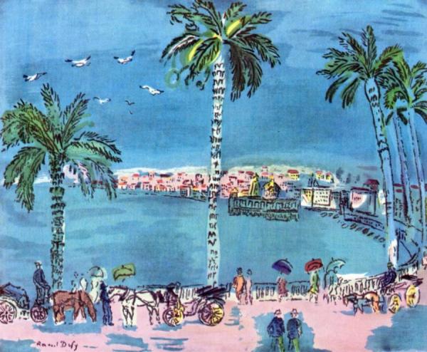 Baie Des Anges by Raoul Dufy Oil Painting Reproductions