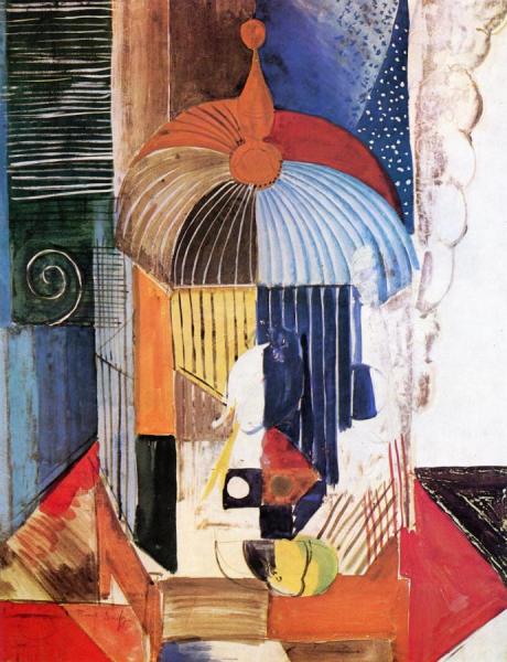 Bird Cage by Raoul Dufy