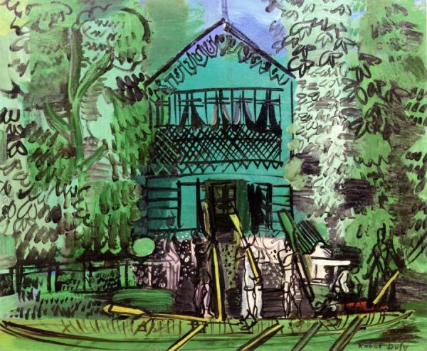 Boaters On The Marne by Raoul Dufy